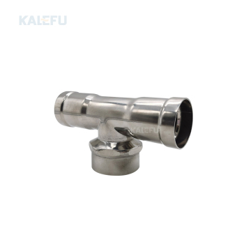 High-Quality Stainless Steel Female Thread Reducer Tee for Direct Drinking Water Applications