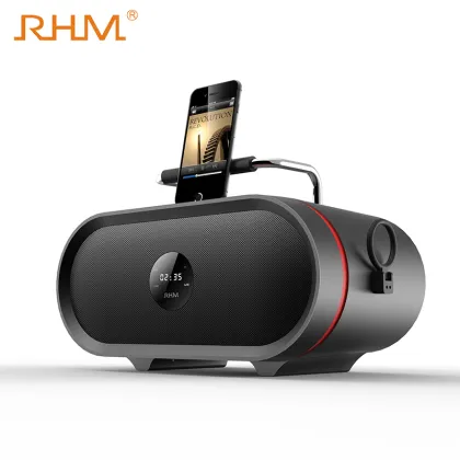 RHM RM-K666 Wireless Outdoor Speakers with Microphone - Karaoke Audio System