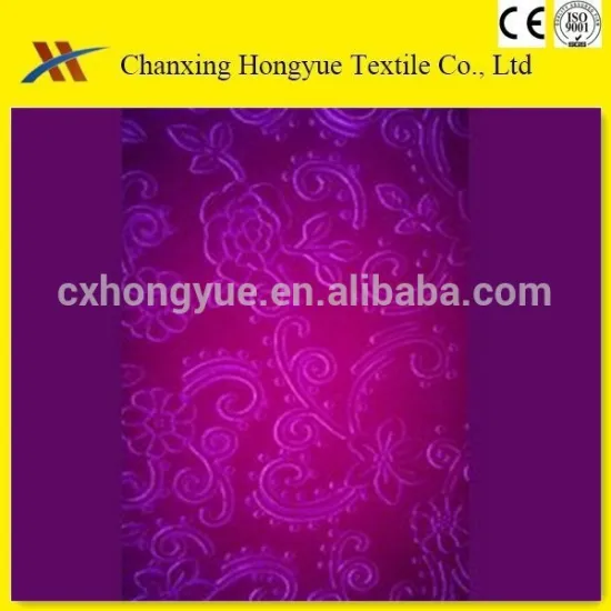 polyester dyed fabric embossed fabric/polyester brushed fabric for sofa,mattress,curtain/weave style