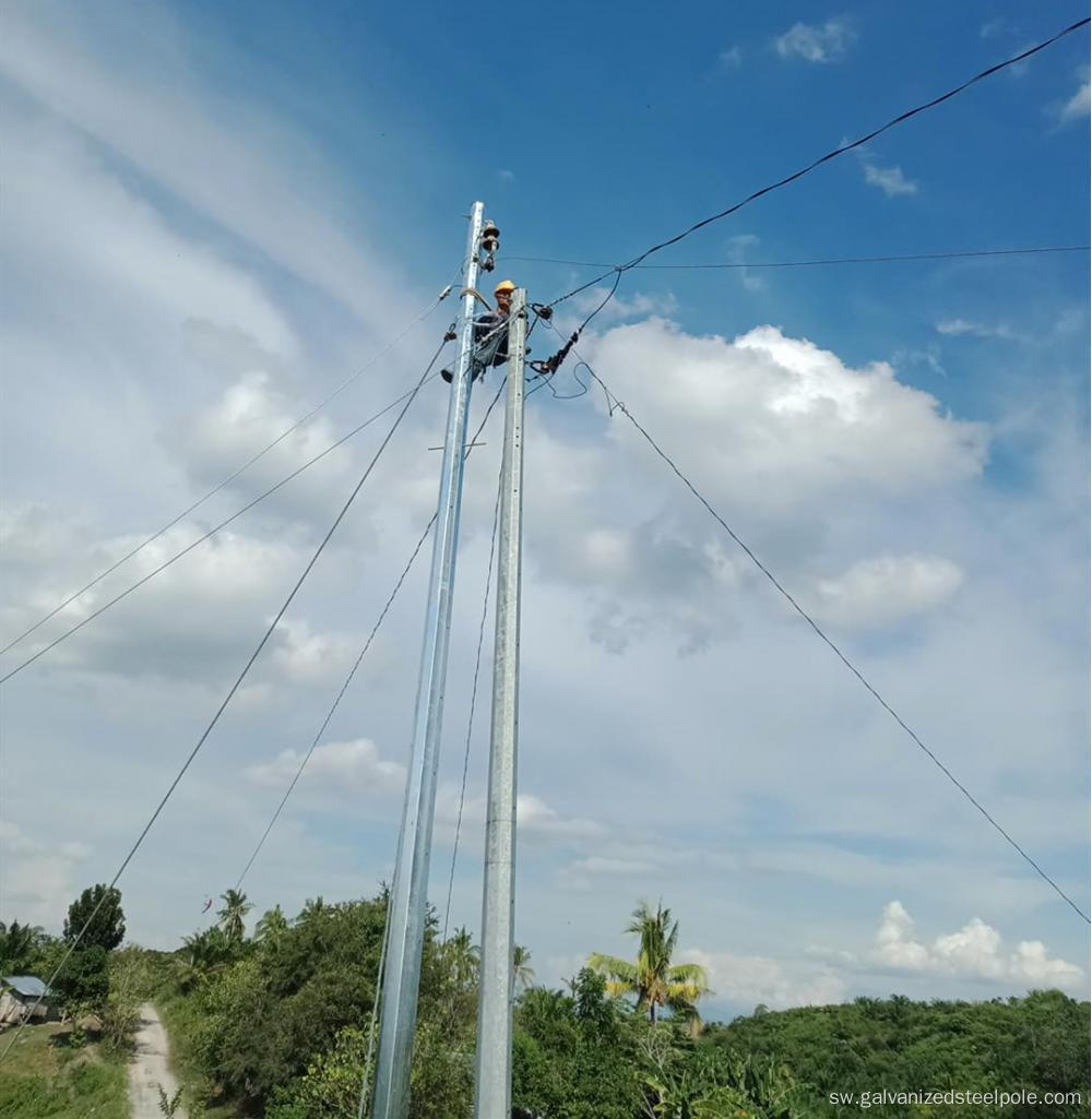 Philippines iliboresha NEA Standard Usambazaji Pole
