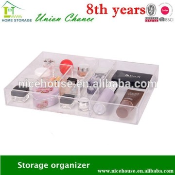 transparent home living simple plastic storage organizer
