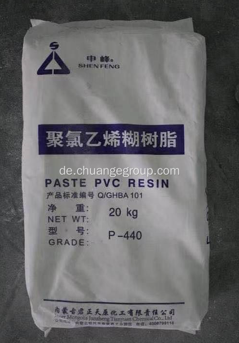 PVC-Harz in Pastenqualität P450 P440