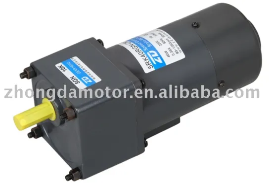 Pellet burner gear motor