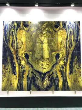 Semi precious translucent  big blue sodalite slabs