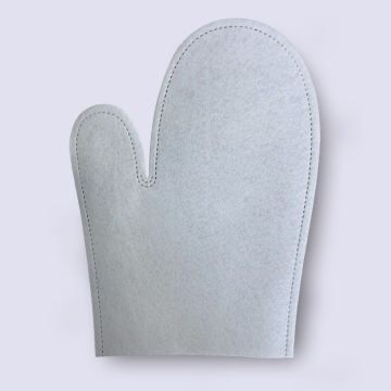 Disposable hand shape non-woven washgloves for bath cleaning