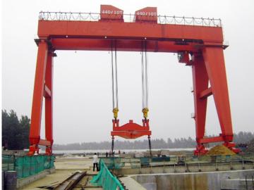 60ton cheap excellent double girder gantry crane price