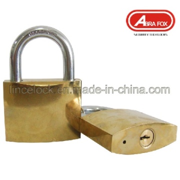 Cast Iron Chromed or Golden Plated Padlock (305)
