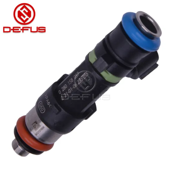 DEFUS auto parts petrol fuel injectors OEM 0280158057 for 207 307 308 1.6L l4 16V good quality injector fuel