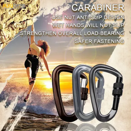 Custom 12kN Hiking Outdoor Safety Snap Hook Clip