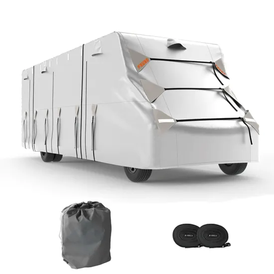 Wholesale Custom Waterproof RV Cover Dustproof Camper All-Weather Durable Trailer Cover