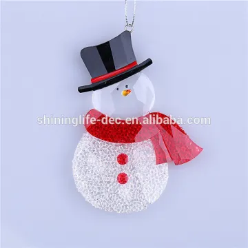Gentle snowman ornament new style christmas decoration