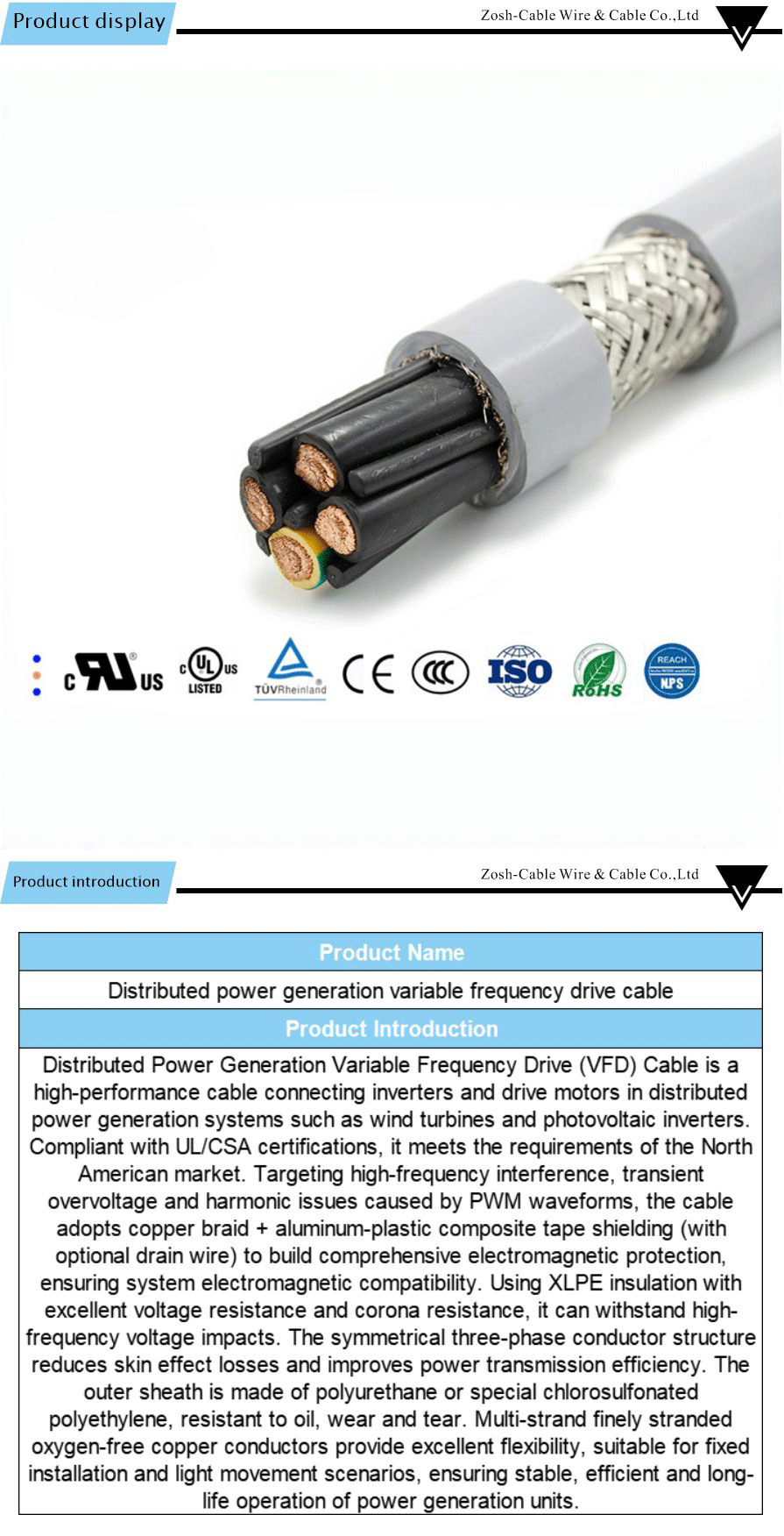 Special customized cable-xiangqing1-ZS079A
