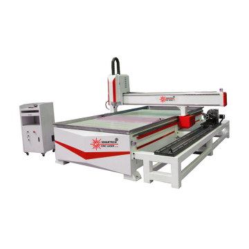 Woodworking CNC Router for Flat and Round Material Engraving and Cutting