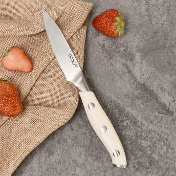 Stainless Steel Fruit Paring Knife 3.5 Inch Full Tang Ultra Sharp
