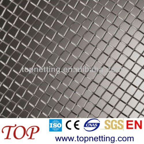 crimped woven wire mesh security guard fence