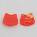 Cheap Colorful Mini Cat Shaped Resin Cabochon Flat Back Charms For DIY Toy Decor Girls Garment Accessories Beads