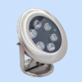 304SSS 6WWATT 115 * 150 ملي IP68 د اوبو لاندې ځای ر light ا