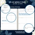 Monthly Planner Twin-Wire Binding 12 Month Monthly Organizer Planner Supplier