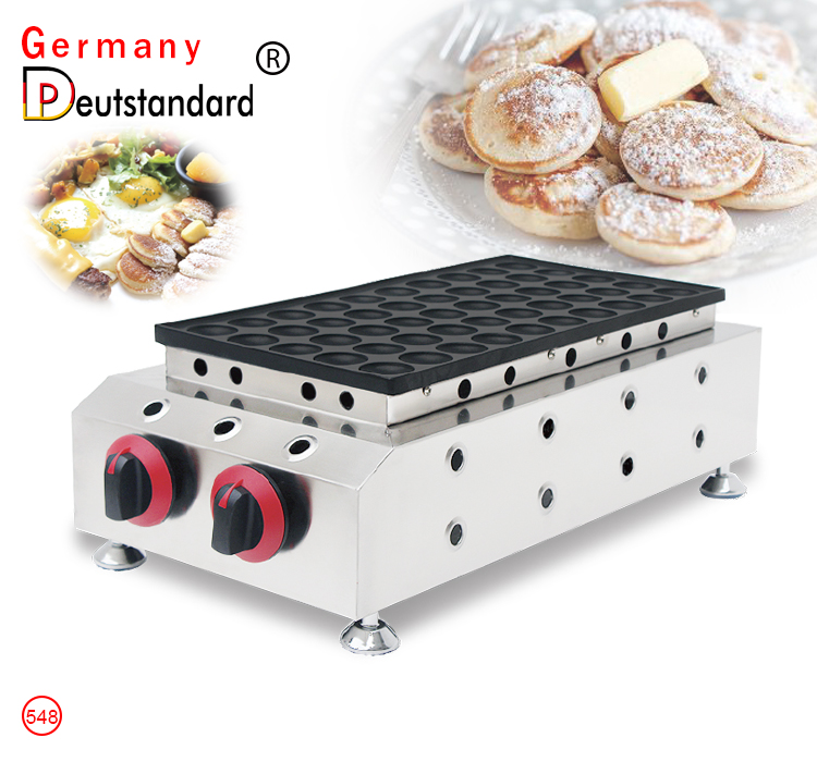 50 Löcher CE poffertjes Grillmaschine