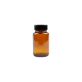 120 ml pharmazeutische Bernsteinbreite Glasflasche