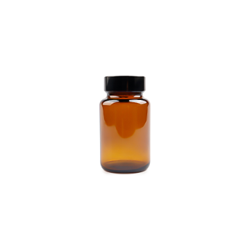 Bouteille en verre à pilule Amber 100 ml