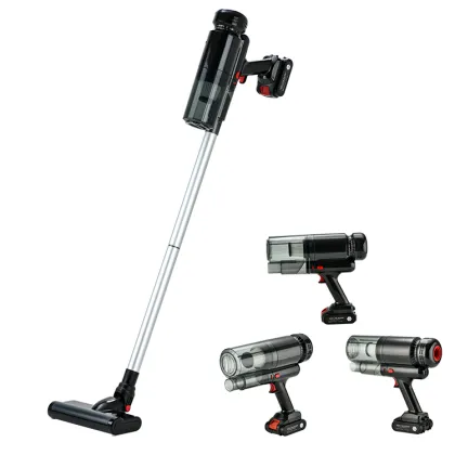 150W Brushless Stick Handheld Vertical Vacuum Cleaner - Strong Suction Wet & Dry Commercial Vacuum