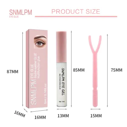 Long Lasting Beauty Makeup Adhesive: Double Eyelid Setting Cream & False Eyelashes Glue