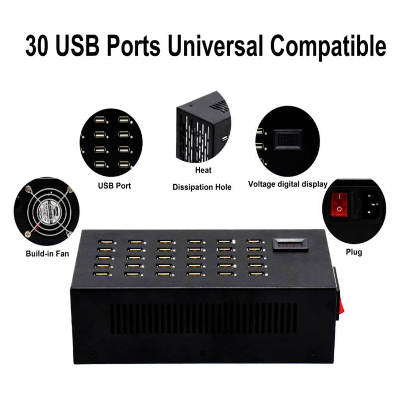 USB -oplaadstation met intelligente bescherming