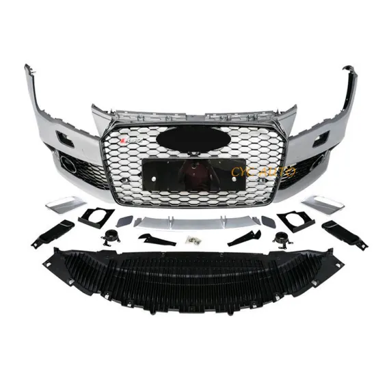A7 Old To New 2016 Grille Front Bumper Upgrade Kit for Audi A7/S7 2011-2015