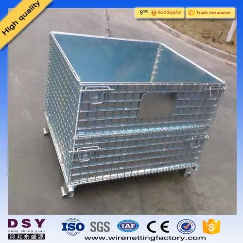 Heavy-duty Steel Wire storage cage factory price