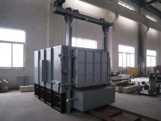 All fiber bogie hearth resistance annealing furnace