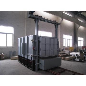 All fiber bogie hearth resistance annealing furnace