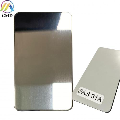 3MM Mirror Silver/Undercoat Aluminium Composite Panel