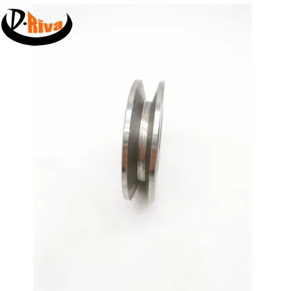 Stainless Steel Bearing Nylon U-Groove Pulley for Single Groove Steel V-Belt Motor Slide Pulley Cable Pulley Wheels