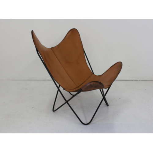 Hardoy butterfly chair by metal frame