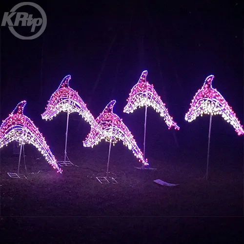 Outdoor Pond Animal Lights