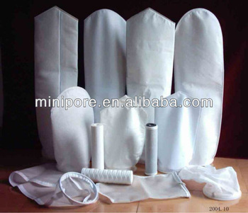 Liquid filter bag series for water treatment industrial