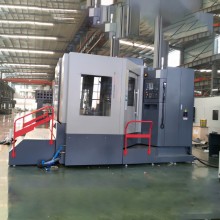 Horizontal CNC machining machine