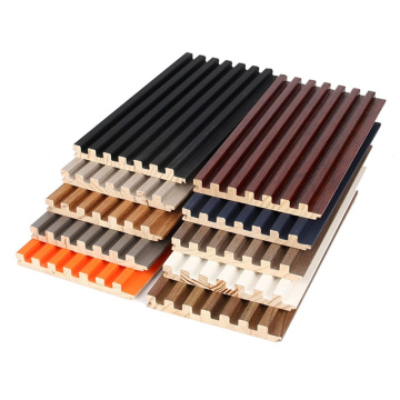 High Quality Fluted Grille Solid Wood 3D Wall Decor Panel