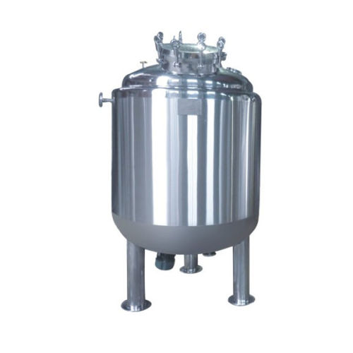 Stainless steel heater batching mixing container