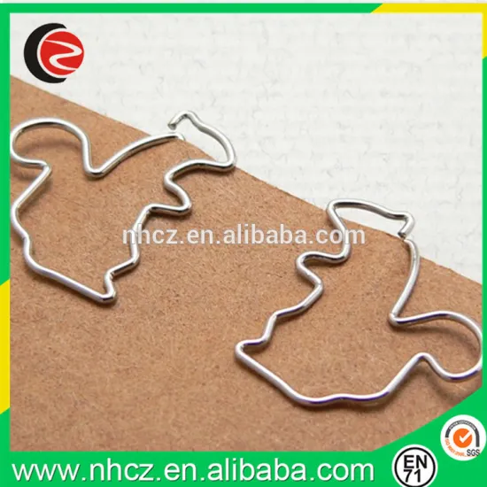 Design Animal Metal Squirrel Paper Clips