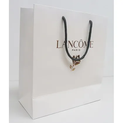 White paper bag for Lanco with twist string