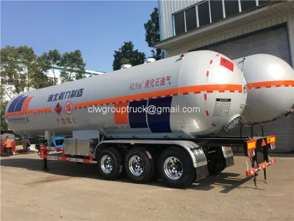European brand liquefied petroleum gas tanker Semi Trailer