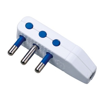 SAFELINE White Plug Switch: Convenient Industrial Direct Sale for Mobile Phones