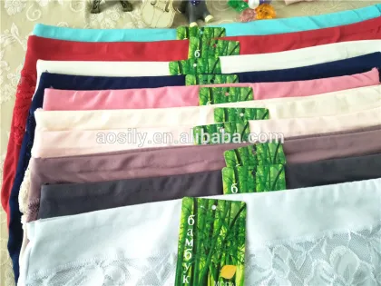 405B hot sexy modal lady panty sexy lace-trim modal panty