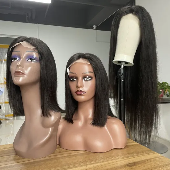 Best Quality Silky Straight Frontal Lace Wig 13*4 Human Lace Wig Cheap Lace Wigs for Black Woman