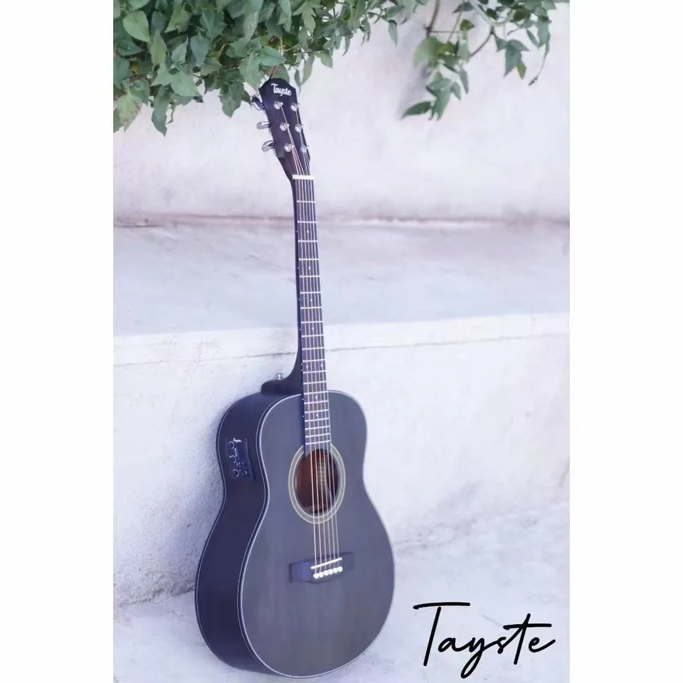 Gidoo Music Tayste Ts 23 36 Inch Black Acoustic Guitar GS MINI Travel