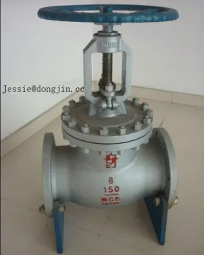 Flanged globe valve WCB