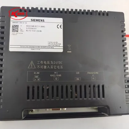 Siemens SMART 700IE V3 6AV6 6480CC11-3AX0 7-inch Widescreen TFT Display SMART Panel