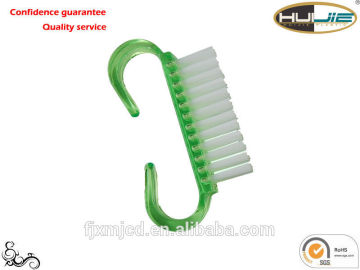 Plastic horn nail cleaning brush